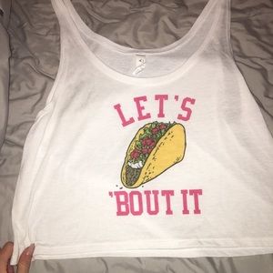 Let's taco bout it cinco de Mayo taco Tuesday Tee